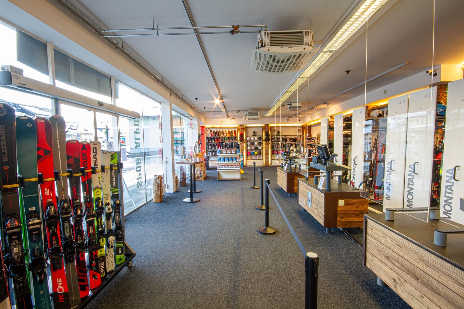 Blick in den Shop Zell am See
